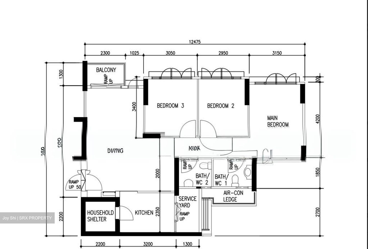Blk 670C Waterway Ridges (Punggol), HDB 4 Rooms #570701471